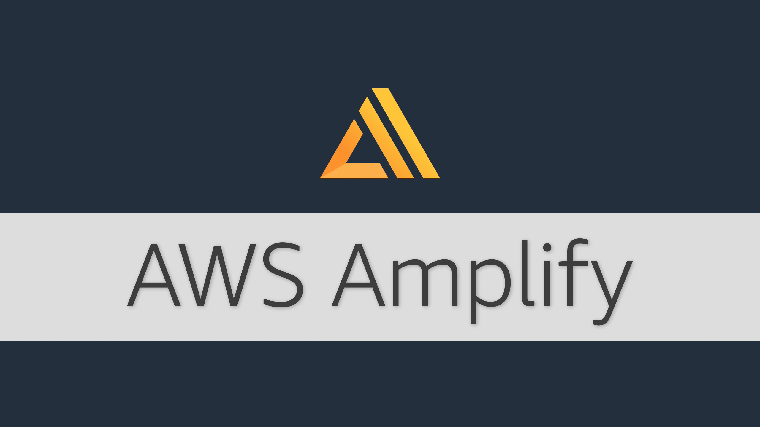 Getting Started with AWS Amplify. Building Auth and Rest APIs using Amplify and REACT.
